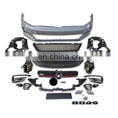 front bumper kits with grill for VW Golf 7.5 GTI style bumper 2018-2020