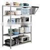 Household Kitchen Shelf Floor-standing Multi-layer Microwave Oven Storage Rack Tableware Condiment Storage Rack photo-5