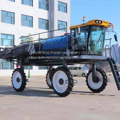 Self propelled high clearance four-wheel drive four-wheel plant protection spray 3WPZ-5000Y