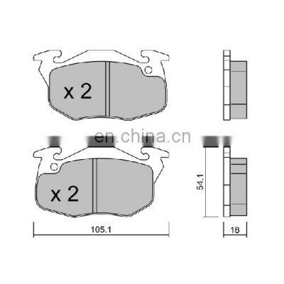 Hot Sale Front Brake Pads for AV 405 R19 EXPRESS CLIO 4252 65/GDB1194