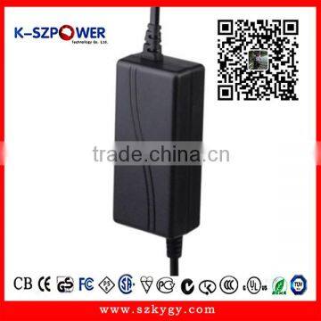 2015 D-series 12W 12v1a ac dc power adapter with CE UL