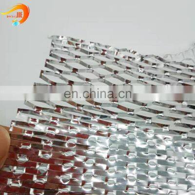 Factory price expanded metal aluminum foil mesh in Food processing