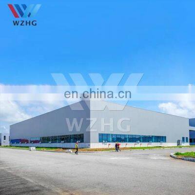 Low Cost Steel Structure Modular Prefabricated Factory Building Industrial Premises Warehouse