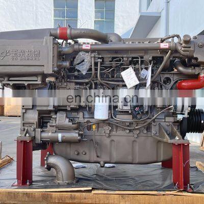 High Performance 405kw/550hp/2100rpm Yuchai YC6MJ550L-C20 Marine Diesel Engine photo-2