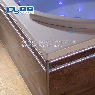 JOYEE Indoor On Sale China Bathtub Hydro Whirlpool Atmosphere Light Spa Bathtub Massage photo-3