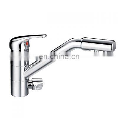 Kitchen Faucet With Filter Household Three in One Faucet Three Way Faucet