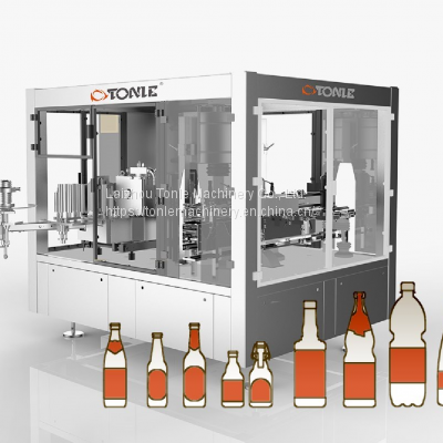 Mineral Water Bottle Rotary Type Hot Melt Glue OPP/Boop CSD Bottle Labeling Machine China Supplier