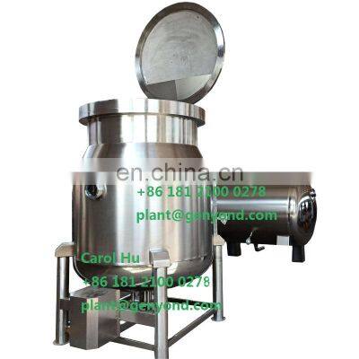 Factory VF fruit vegetable chips production line Mushrooms mini industrial low temperature vacuum fryer equipment frying machine