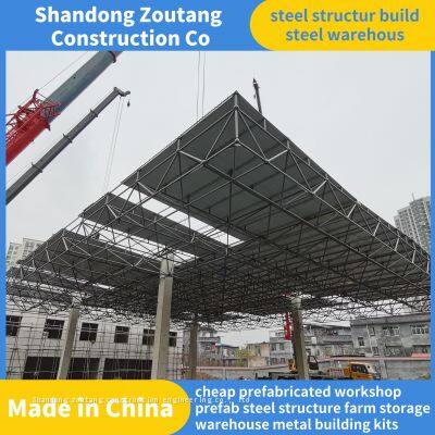 Hot sale Anti-corrosion Space Frame Cost of Gas Station Canopy Solid H-shape Steel Beam