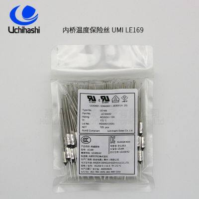 UMI LE169 Thermal Fuse TF172 Cut-off 15A 250V VDE PSE UL