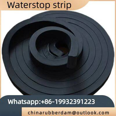 Nuolian 651 type buried rubber waterstop specification 300 * 6 rubber waterstop deformation joint post pouring waterstop