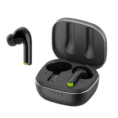 custom logo mini true wireless tws bluetooth headset aluminium alloy headphone with charging box