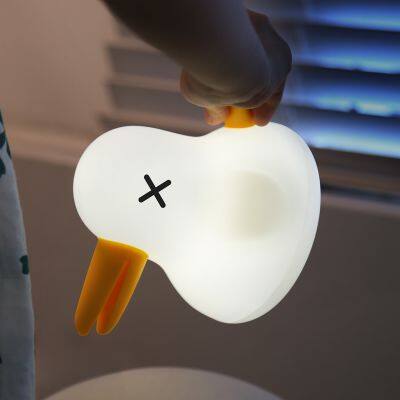 New Kiwi Bird Night Light Children Cartoon Lamp Creative Gift Bedroom Bedside Eye Protection Silicone Night Light For Kids photo-5
