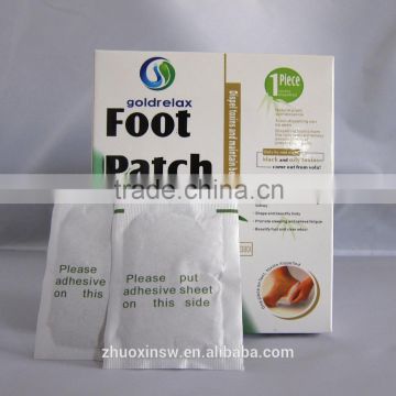 natural ingredients bamboo vinegar detox foot patch