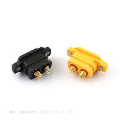 XT90NE-F connector 45A 50A high current panel mount connector XT90NE-F RC connector
