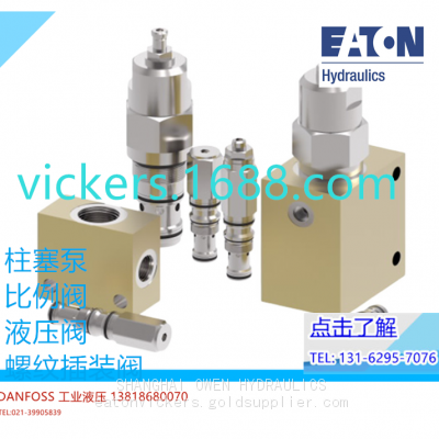 EATON VICKERS HYDRAULIC VALVE 565590 NV110K0 02-172863 NV18K0 565936 NV1-10-R-0 02-171893 NV1-8-S-0