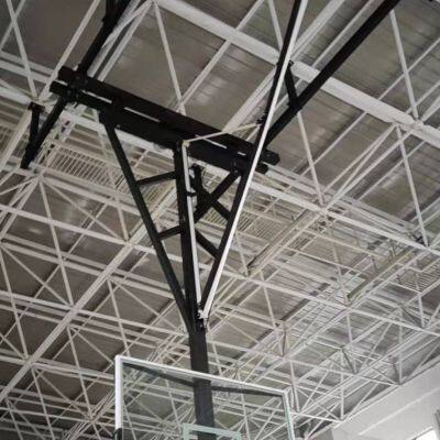 Ceiling Mount Suspended Basketball Hoop FIBA Approved Basketball Goal Hoop System photo-4