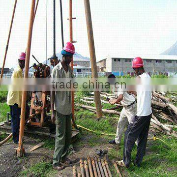 Best selling in Africa! Trailer with wheels! HF200 Portable Hydraulic Rock Drilling Machine