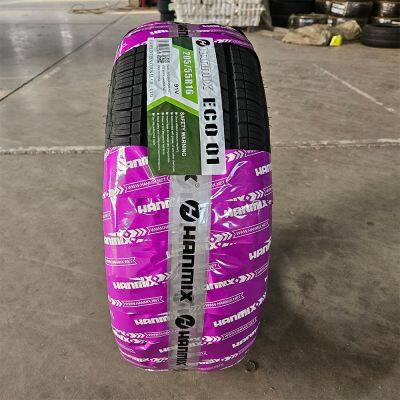 Hanmix Wholesale PCR Passenger Car Tyres New White Wall R14 R15 R16 205/55r16 Pneu All Terrain Radial Tubeless Tire for Sale Price Llantas