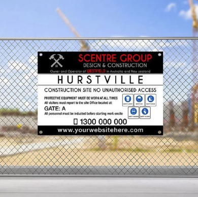 4mm PP Corrugated Plastic Sign Panels – Customizable Outdoor Display