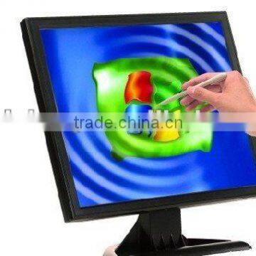 17" lcd panel frame wateproof front IP65 touch screen monitor for bus use resolution1280*1024 with vga hdmi