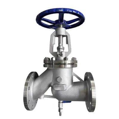 Vente directe du fabricant - Vanne globe à bride antibiotique en tuyau ondulé