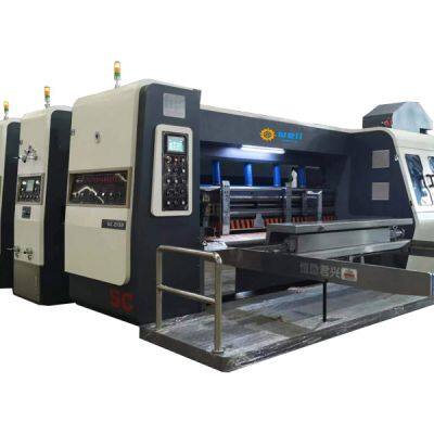 Hi-speed Corrugated Carton Printing Die Cutting Machine
