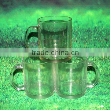 11oz glass mug for sublimation mug blank sublimation mug