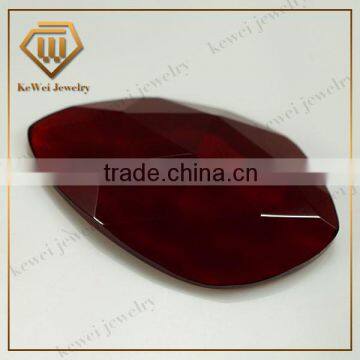 Wholesale glass bead special shape gemstone for Christams ornament