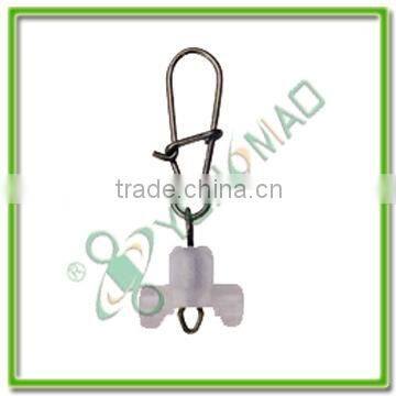 Diamond rolling swivel with Nice snap and butterfly plastic head of fishing tackle