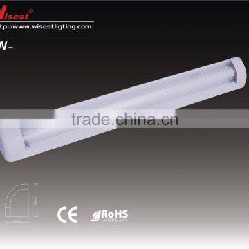 mirror T8 fluorescent light fixture
