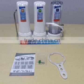 New Countertop Ceramic Carbon Home Kitchen Faucet Filter Drinking Water Purifier photo-2