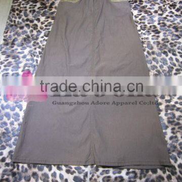 2016 Ladies Fashion Embroidered Casual Long Denim Skirt LK-007