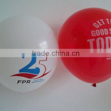 Meet EN71 certificate! hot selling latex printed balloons