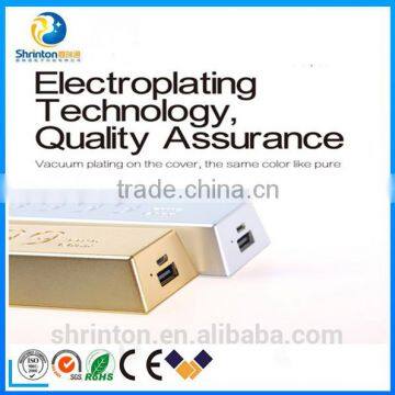 Cute Shape Gold Bar Portable Power Bank 10000mah With Gold Shape photo-4