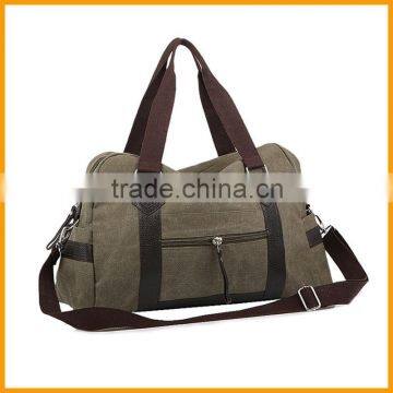 Wholesale New Fashion Travel Tote Shoulder Men Canvas Bag photo-4