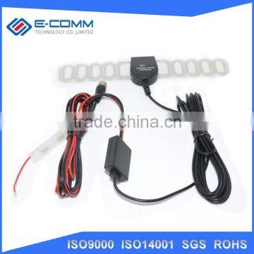 Car DVB-T ISDB-T Digital TV Antenna Active TV Antenna with Amplifier special, F connector for Europe Car TV Antenna F Connector