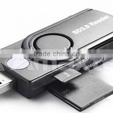 Factory price USB 3.0 Supper Speed and Memory Card Reader for SD and TF Card