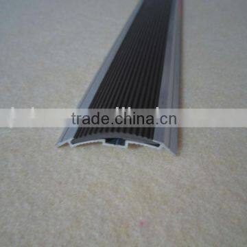 brown Aluminum Anti-slip Strips for Stairs wrapping angle