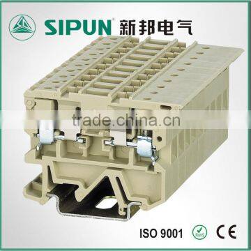 SEK4 fuse pluggable type din rail terminal block