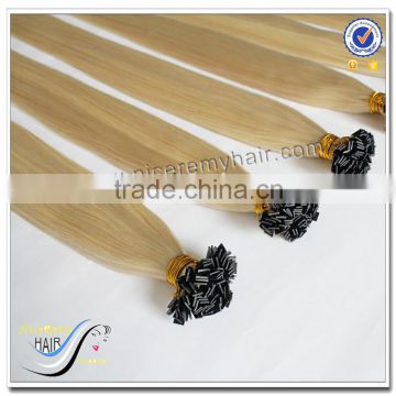 Wholesale italian keratin hair extensions flat tip 100% russian hair extensions                        
                                                                                Supplier's Choice