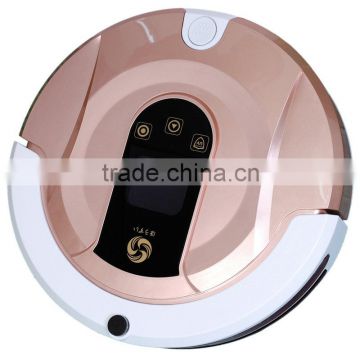 Rose Gold Housekeeping Auto Recharge Robot Vacuum Cleaner