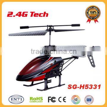 2015 Hot selling 3.5 channel rc helicopter with 30m control distance