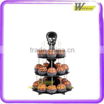 hot sale supermarket promotion christmas 5 tier cupcake stand for birthday party