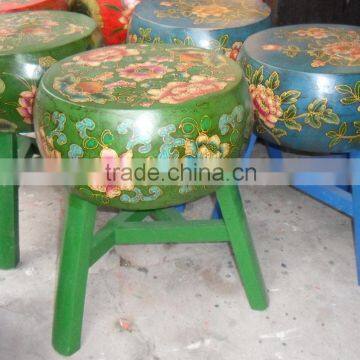 Antique furniture Chinese drum stool