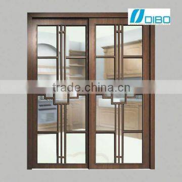 2014 new product washroom design lofty aluminum sliding door