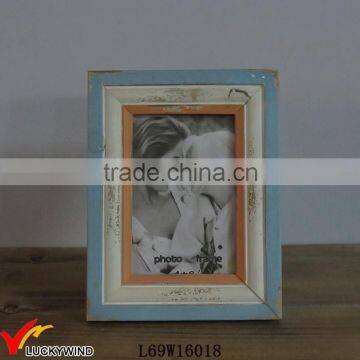 Wooden Free Standing Shabby Chic Table Photo Frame photo-2