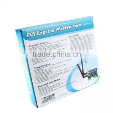 Mini 2T2R 2dBi Built in Wlan PCI-E Card Wireless 300Mbps RT5392 WiFi USB Dongle With External Antenna photo-4