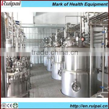 Stainless steel conical fermenter used for beer/wine