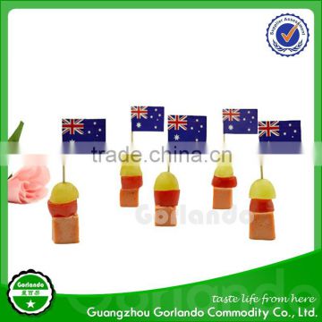 65mm disposable party decorative flag picks